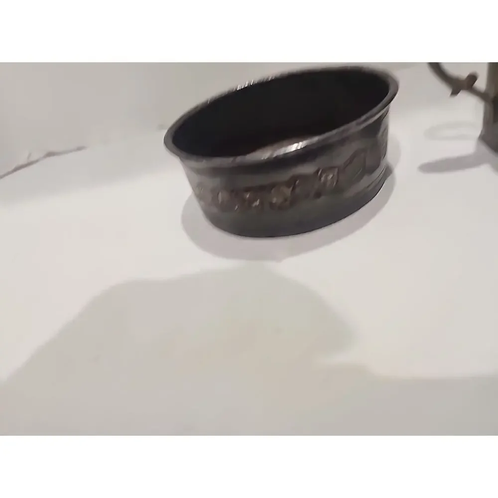 Vintage Forbes Silver Co Alphabet Baby Dish Engraved Design And Victor Sp CO Cup